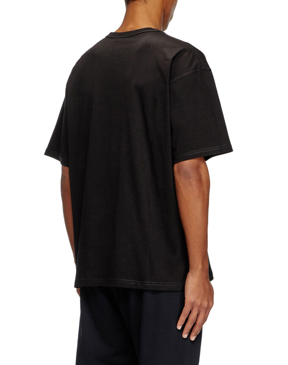 DIESEL T-BOXT-R30 T-SHIRT A164000QIAM-9XX Black φωτογραφία