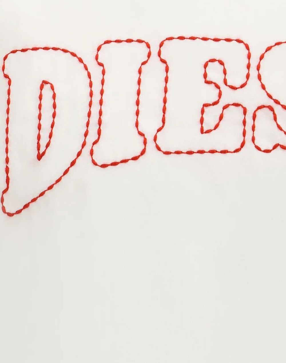 Diesel T-Norm-V10 T-Shirt A209770Plat-141 Offwhite ανδρικά ρούχα μπλούζες Politikos Shop Πολιτικός