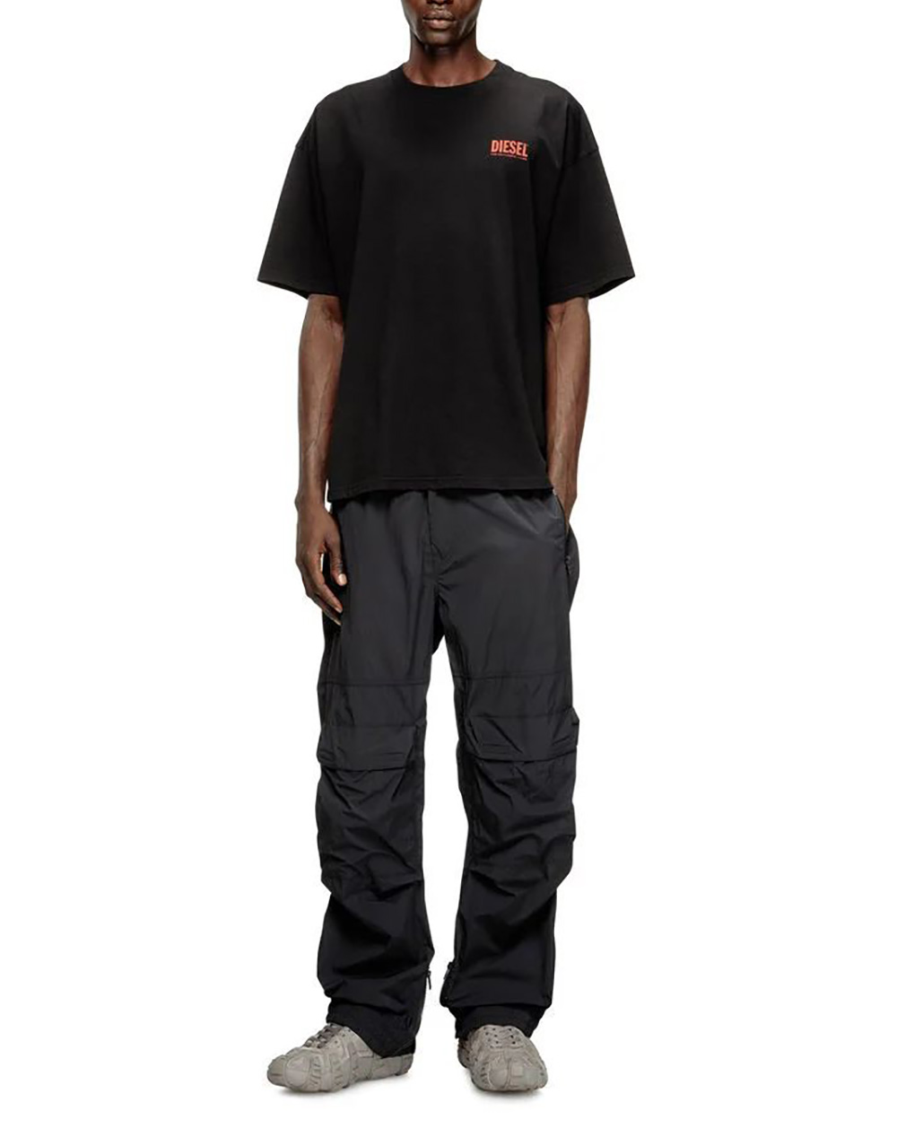 Diesel T-Boxt-Bisk T-Shirt A200360Epca-9Xx Black ανδρικά ρούχα μπλούζες Politikos Shop Πολιτικός