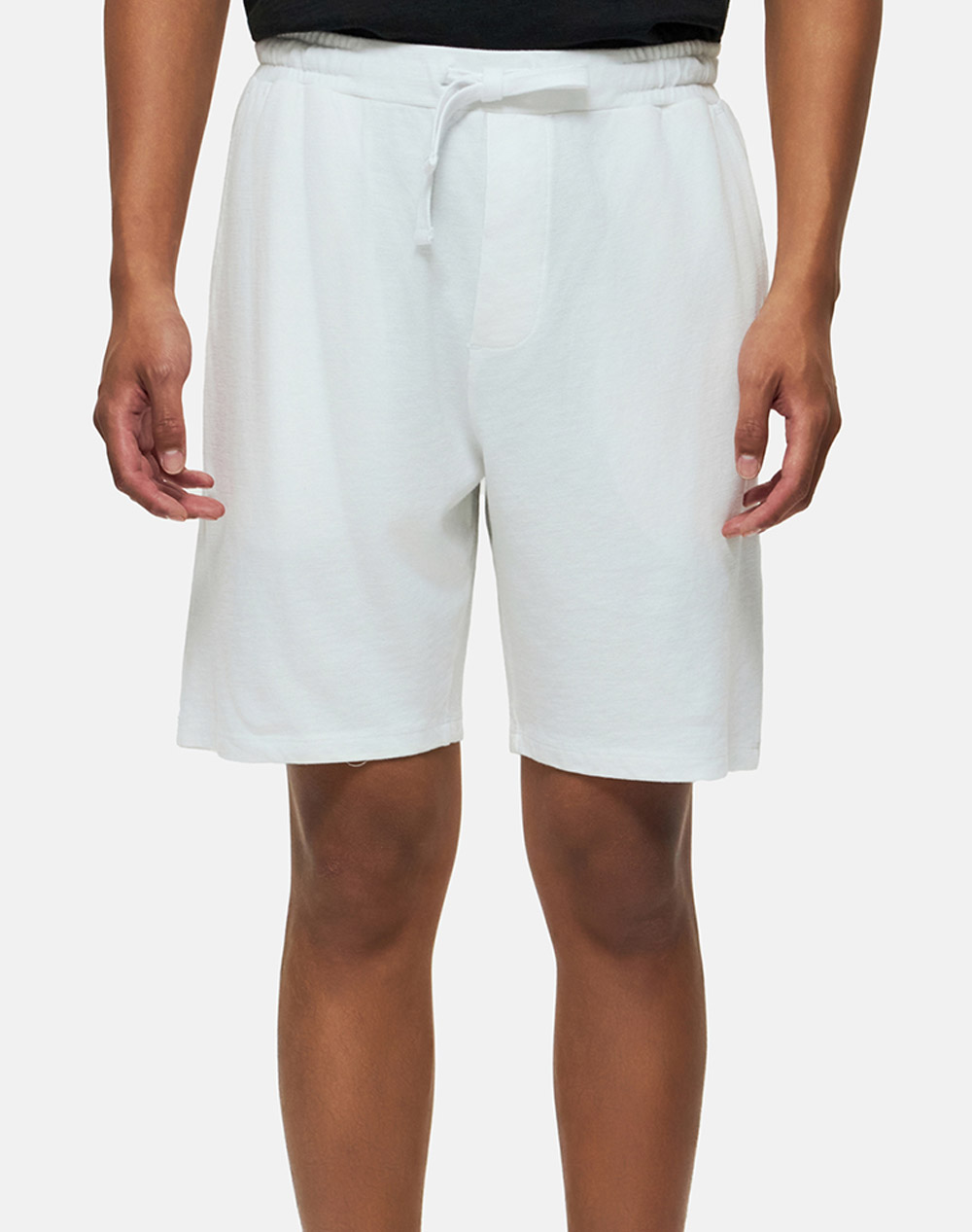 DIRTY LAUNDRY PIQUET CHINO SWEATBERMUDA DLMSB000102-WHITE White