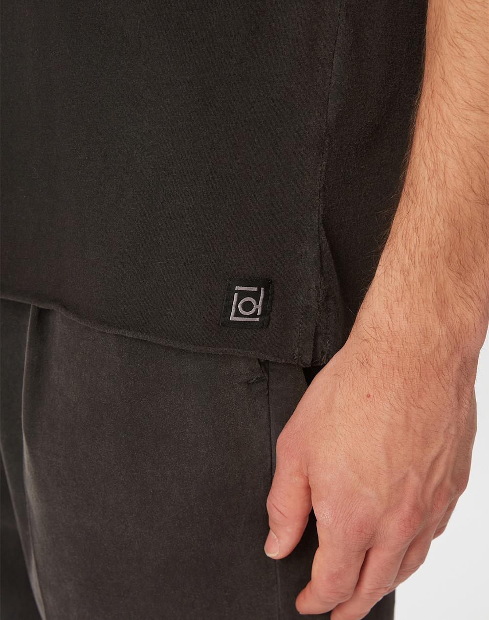Dirty Laundry Open Stitches T-Shirt Dlmt000656-Vintage Black Jetblack ανδρικά ρούχα μπλούζες Politikos Shop Πολιτικός