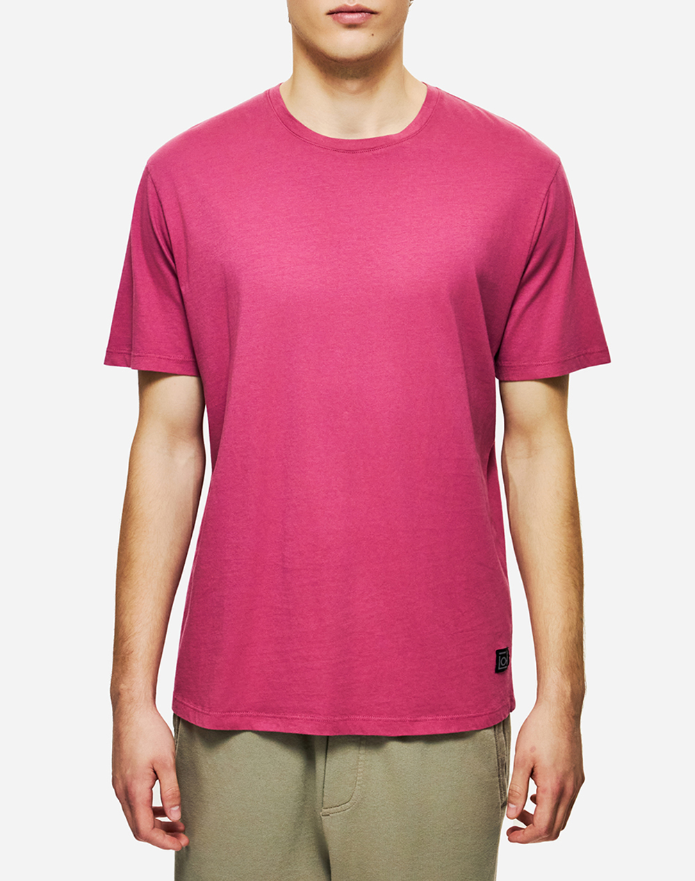 DIRTY LAUNDRY Regular Fit T-Shirt DLMT000640-Pomegranate Fuchsia