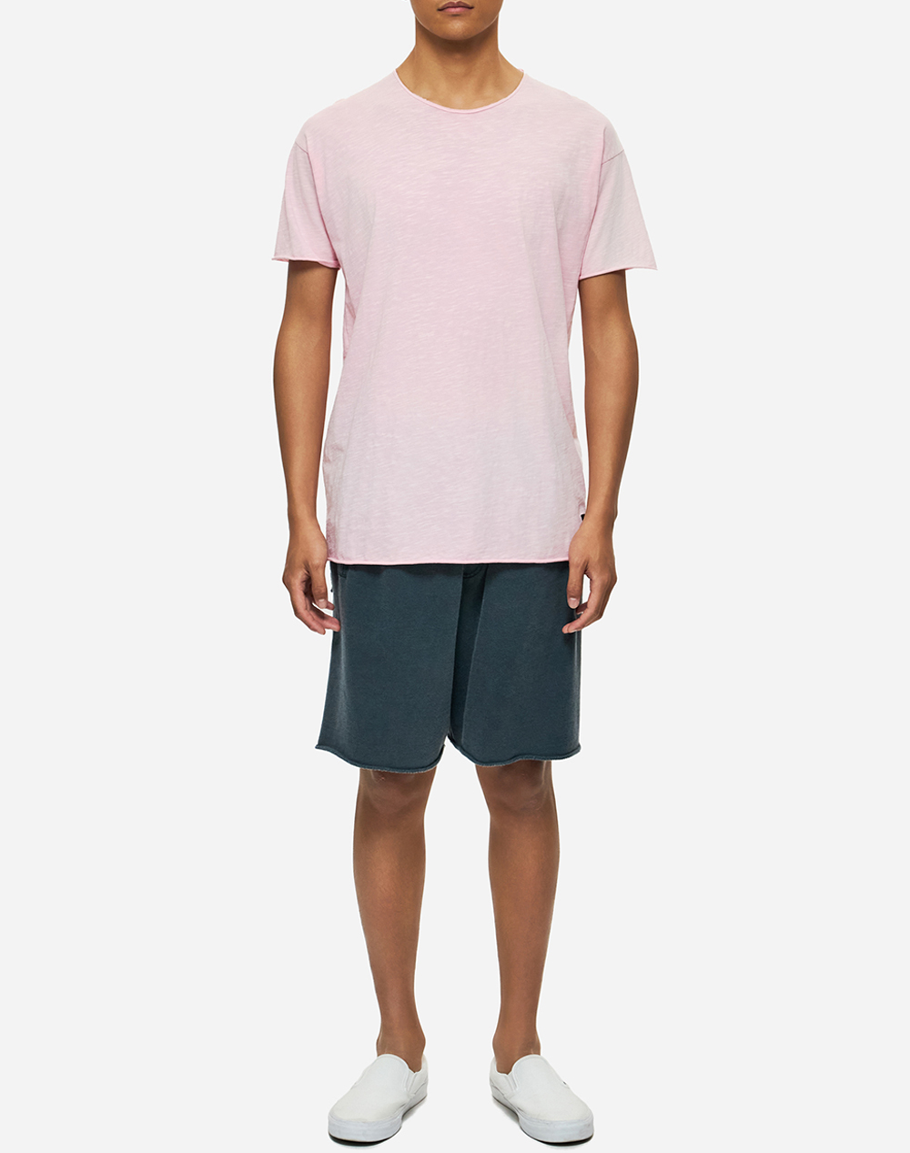 Dirty Laundry Relaxed Sleeves T-Shirt Dlmt000637-Bubblegum Pink ανδρικά ρούχα μπλούζες Politikos Shop Πολιτικός