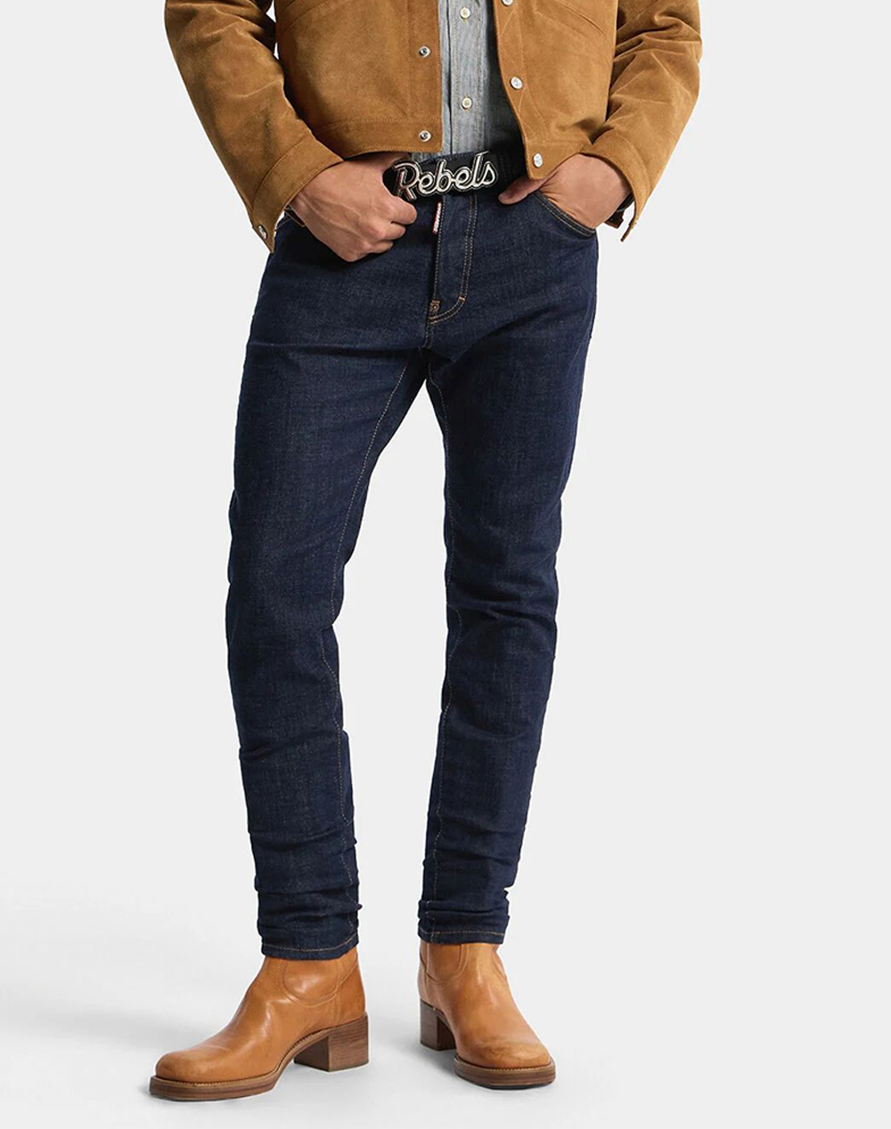 DSQUARED2 ΠΑΝΤΕΛΟΝΙ 5ΤΣΕΠΟ S74LB1893S30664-470 DenimBlue