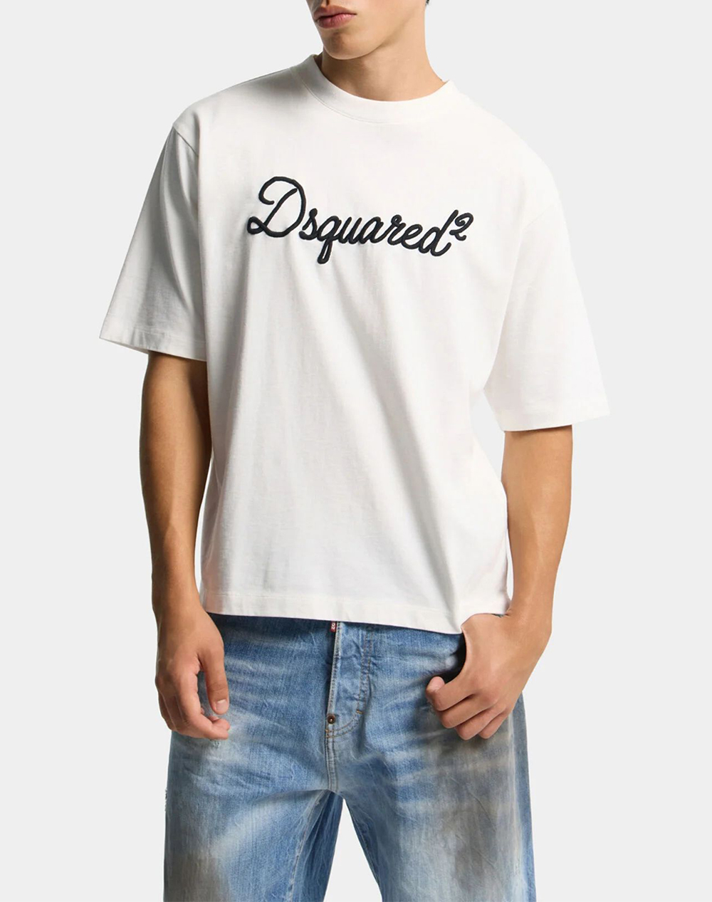 DSQUARED2 ΜΠΛΟΥΖΑ S74GD1524D20106-100 White