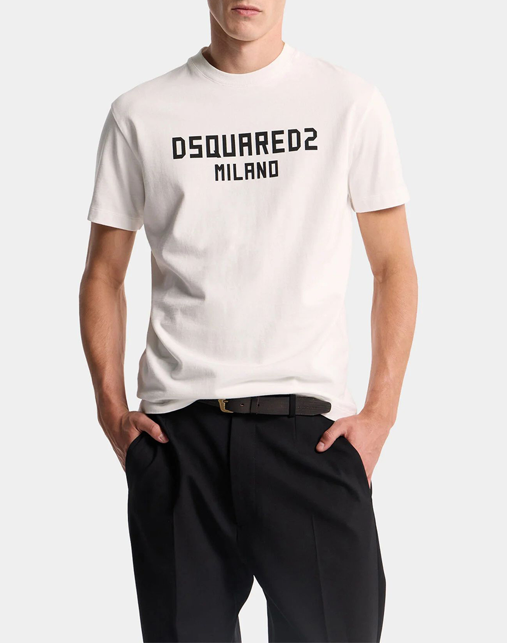 DSQUARED2 ΜΠΛΟΥΖΑ S74GD1520D20106-100 White