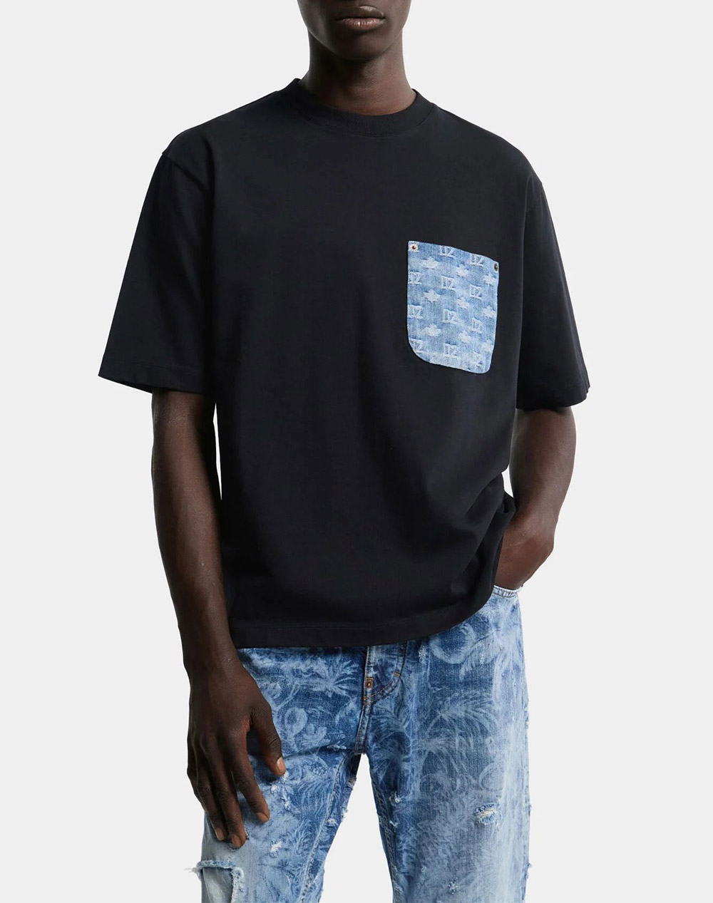 DSQUARED2 ΜΠΛΟΥΖΑ S74GD1554D20106-900 Black