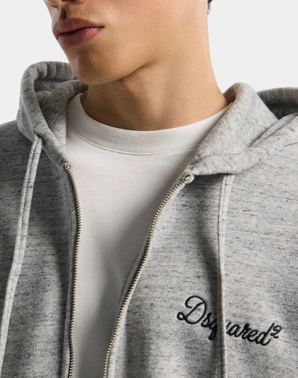 Dsquared2 Φούτερ S74Hg0184D25026-856M Lightgray ανδρικά ρούχα ζακέτες φούτερ Politikos Shop Πολιτικός
