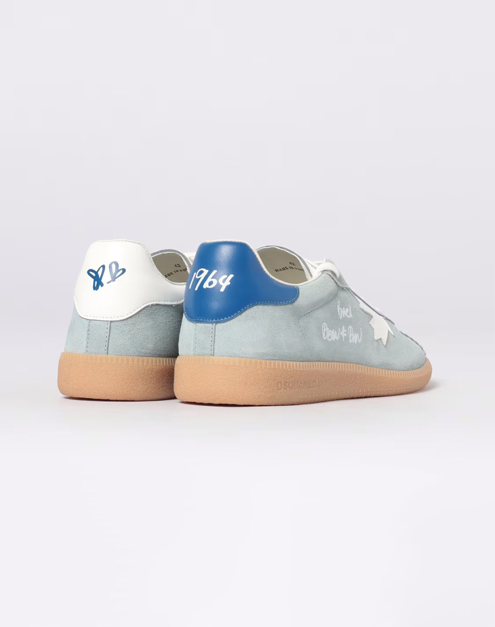 Dsquared2 Sneakers Snm046823808702-M4214 Lightblue ανδρικά παπούτσια Politikos Shop Πολιτικός