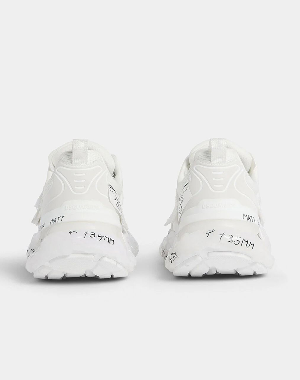 Dsquared2 Sneakers Snm046135508740-1062 White ανδρικά αθλητικά παπούτσια Politikos Shop Πολιτικός