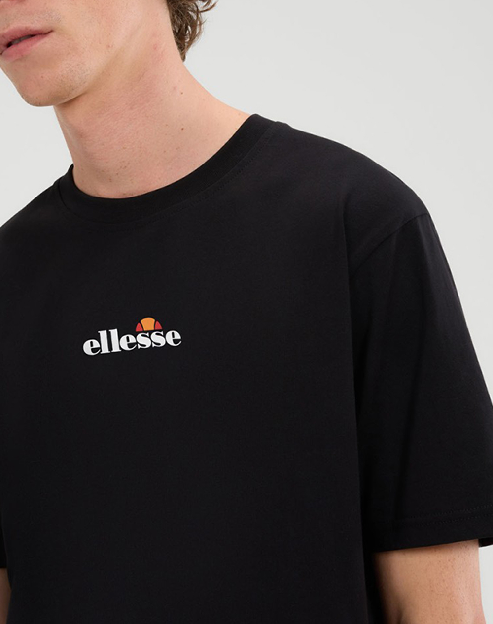 Ellesse Mens Fundamentals Ollio 2 Tee Μπλούζα Ανδρικό Shb23239-011 Black ανδρικά ρούχα μπλούζες T-Shirt Politikos Shop Πολιτικός