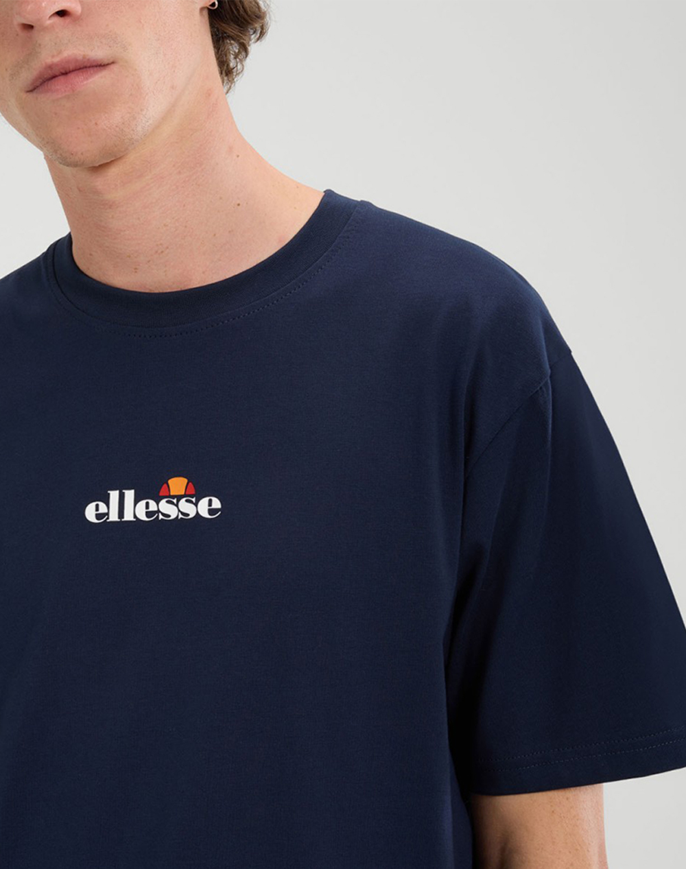 Ellesse Mens Fundamentals Ollio 2 Tee Μπλούζα Ανδρικό Shb23239-429 Navyblue ανδρικά ρούχα μπλούζες T-Shirt Politikos Shop Πολιτικός