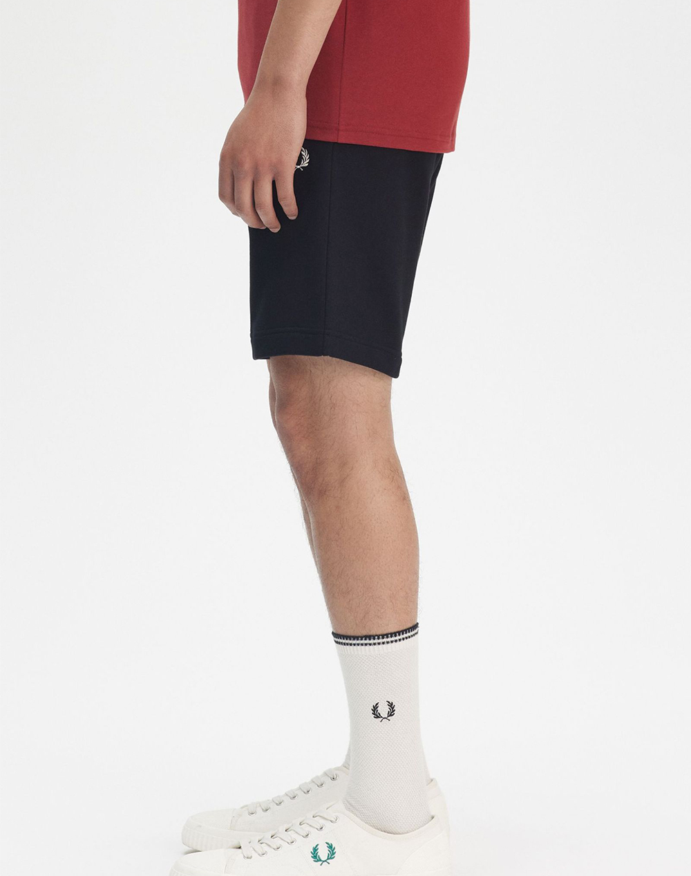 Fred Perry Βερμουδα S8505-102 Black ανδρικά αθλητικά ρούχα Σορτς Politikos Shop Πολιτικός
