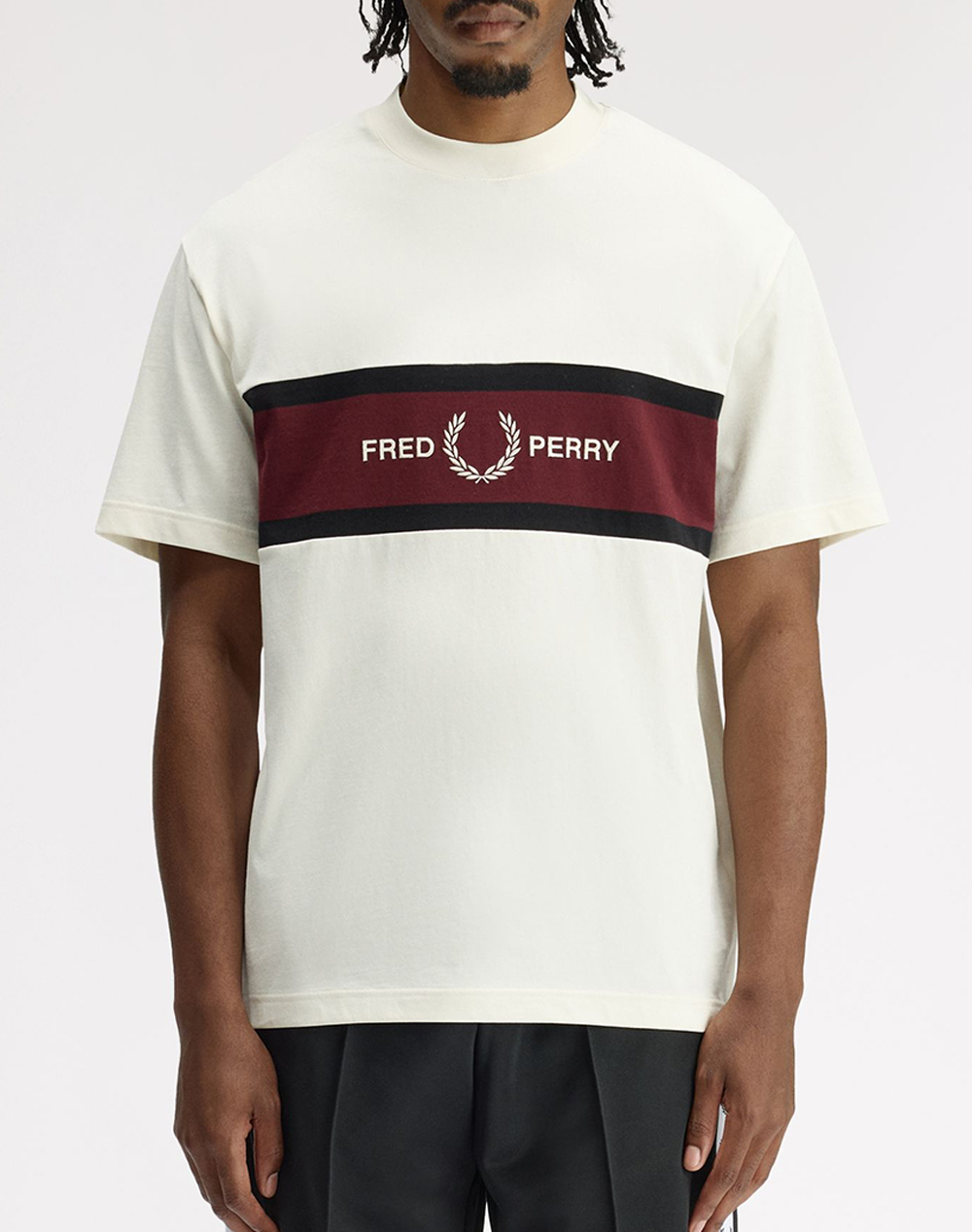 FRED PERRY ΜΠΛΟΥΖΕΣ FRED PERRY M2405-560 Ecru