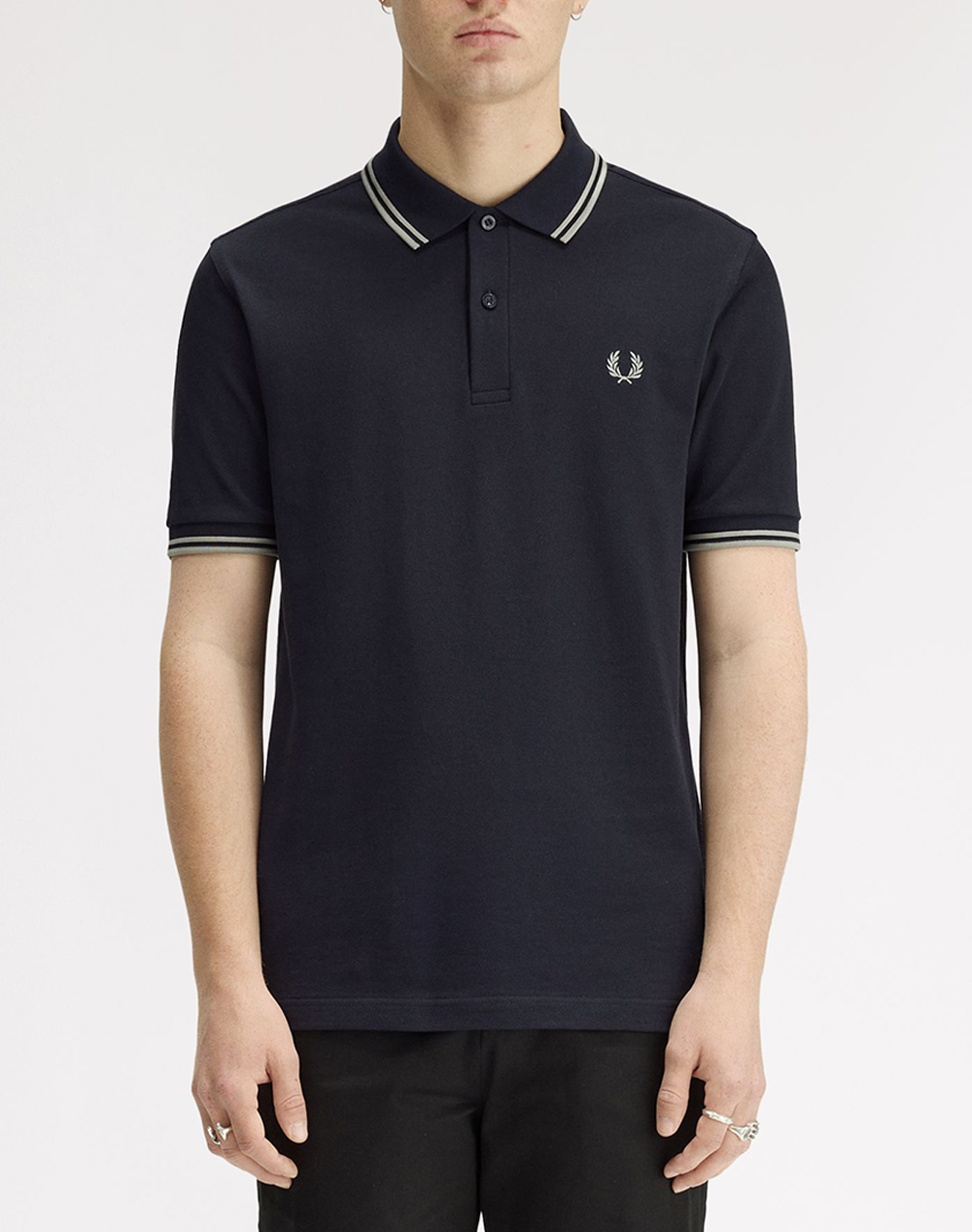 FRED PERRY ΜΠΛΟΥΖΕΣ FRED PERRY M3600-T73 DarkBlue