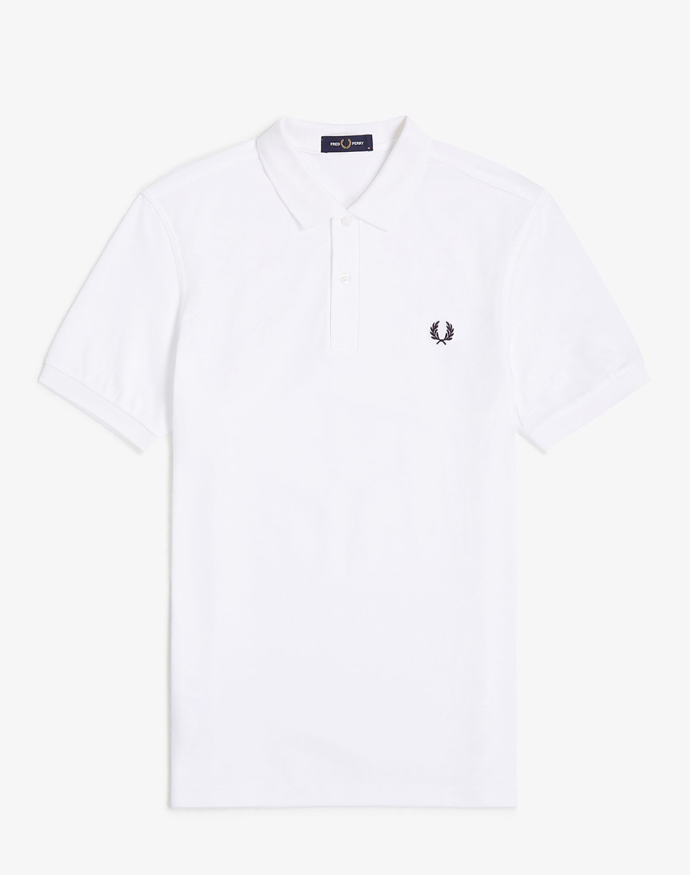 Fred Perry Μπλούζες M6000-100 White ανδρικά ρούχα μπλούζες Polo Politikos Shop Πολιτικός