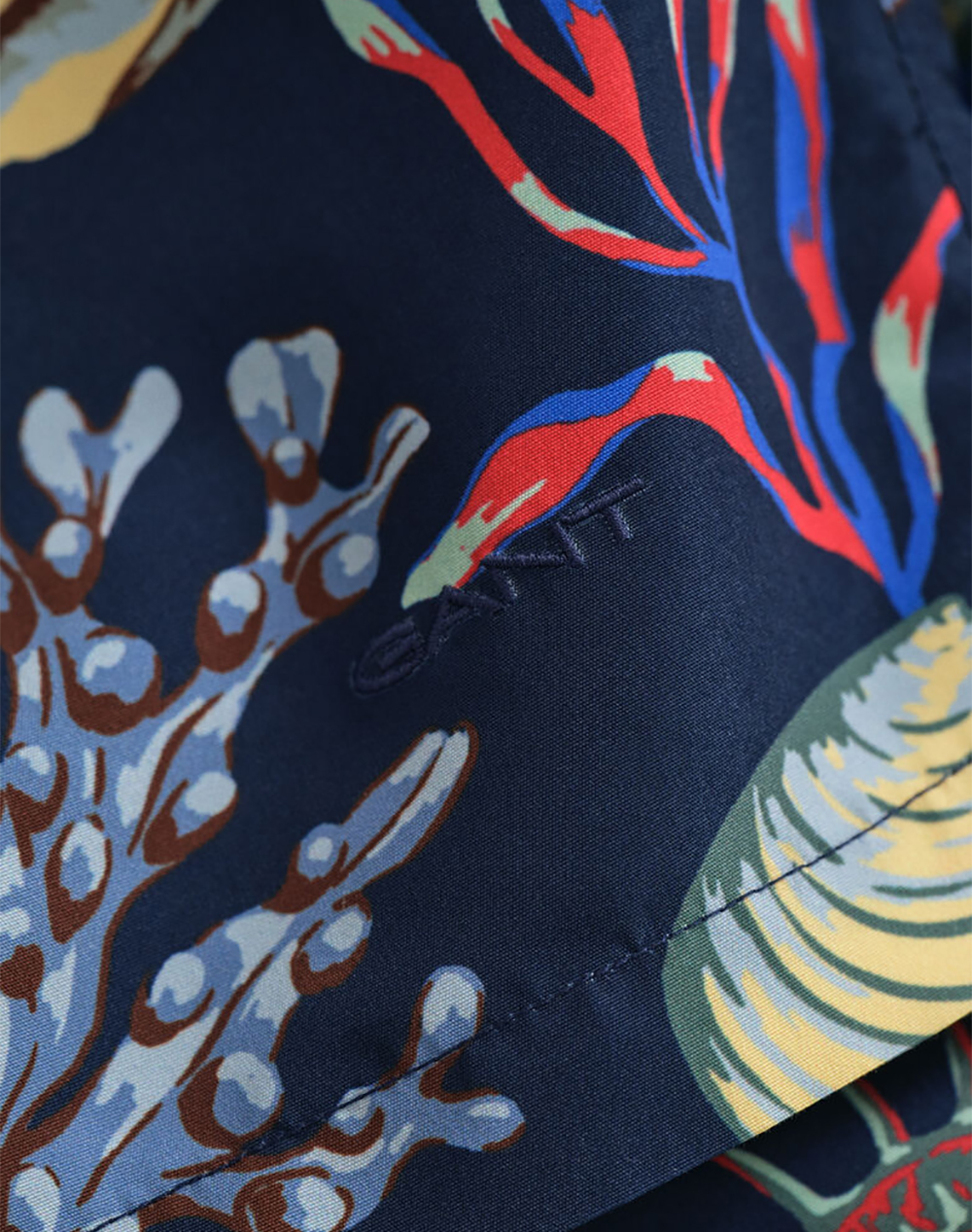 Gant Μαγιώ Seaweed Print Swim Shorts 3G922616014-409 Multi ανδρικά ρούχα μαγιό Σορτς Politikos Shop Πολιτικός