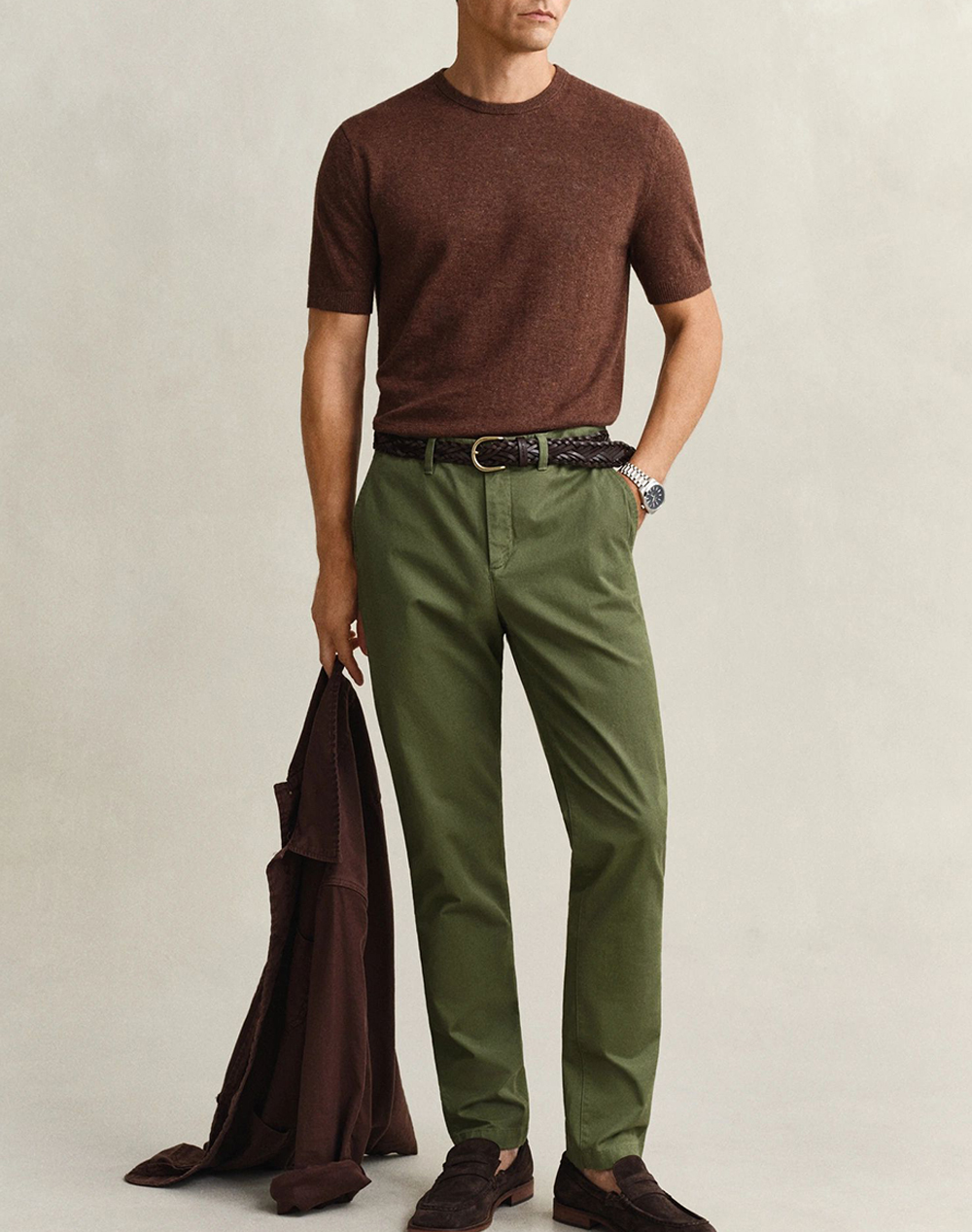 GANT ΠΑΝΤΕΛΟΝΙ SLIM CLASSIC CHINOS 3G1501000-34-379 DarkGreen φωτογραφία