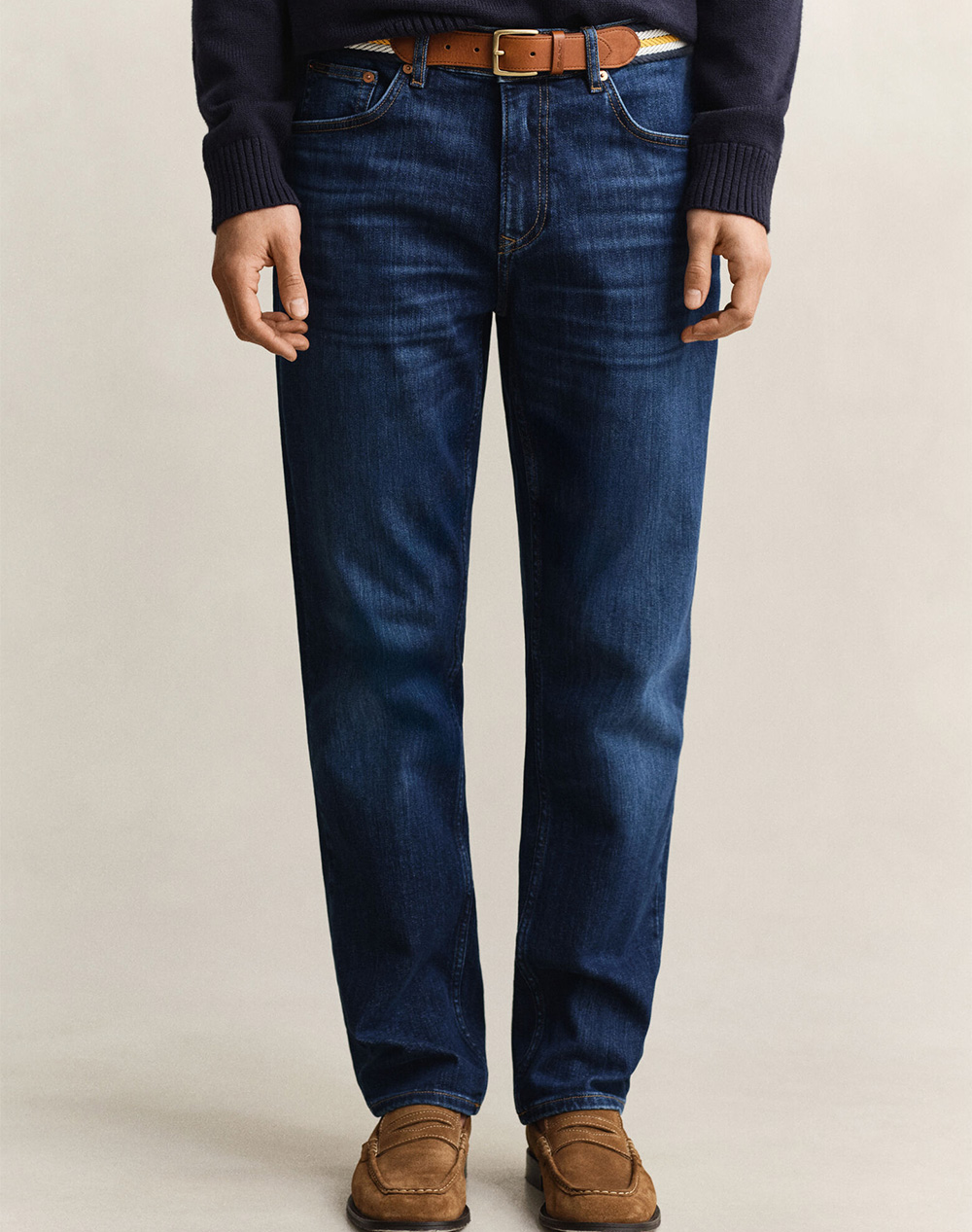 GANT ΠΑΝΤΕΛΟΝΙ REG GANT JEANS 3G1000011-36-971 DenimDarkBlue