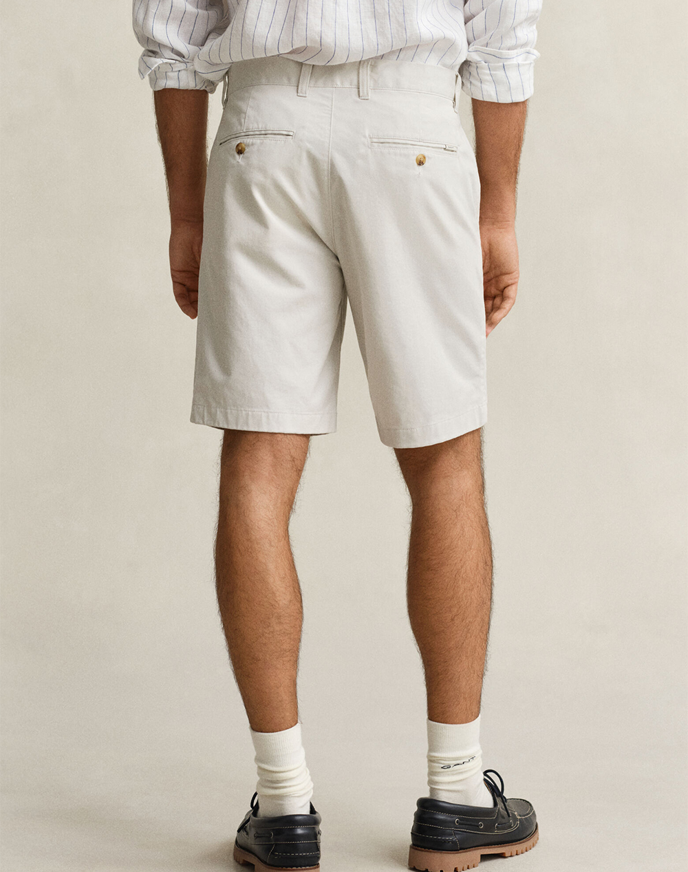 GANT ΣΟΡΤΣ REG CLASSIC CHINO SHORTS 3G205620-214 Ecru φωτογραφία