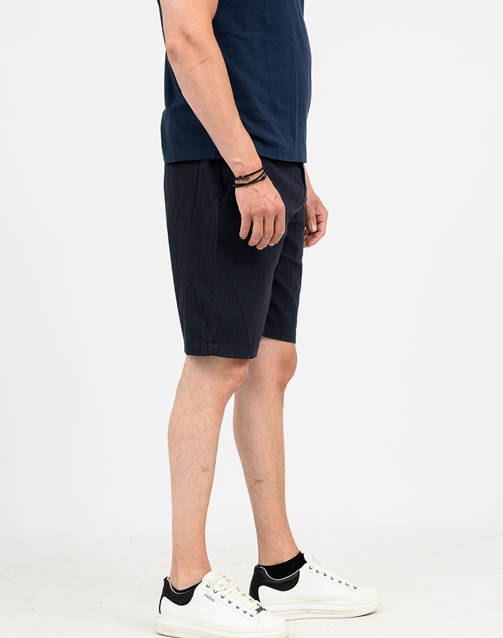 Gant Σορτς Reg Gmnt Dyed Seersucker Shorts 3G205649-433 Darkblue ανδρικά ρούχα Βερμουδες Chinos Politikos Shop Πολιτικός