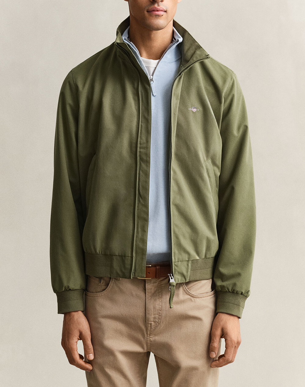 GANT ΜΠΟΥΦΑΝ LIGHTWEIGHT HAMPSHIRE JACKET LIGHTWEIGHT HAMPSHIRE JACKET 3G7006600-379 Green