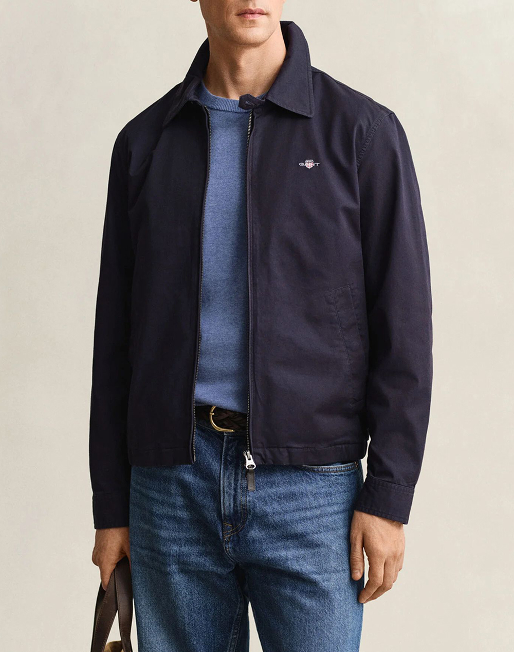 GANT ΜΠΟΥΦΑΝ COTTON WINDCHEATER JACKET 3G7006602-433 DarkBlue