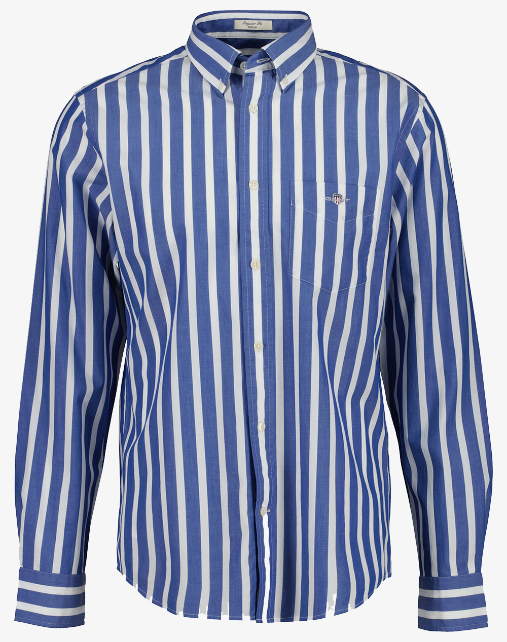 GANT ΥΠΟΚΑΜΙΣΟ ΜΜ REG CLASSIC POPLIN WIDE STRIPE 3G3260012-436 Blue