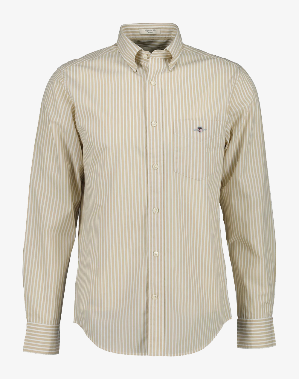 GANT ΥΠΟΚΑΜΙΣΟ ΜΜ REG POPLIN STRIPE SHIRT 3G3000130-200 Biege