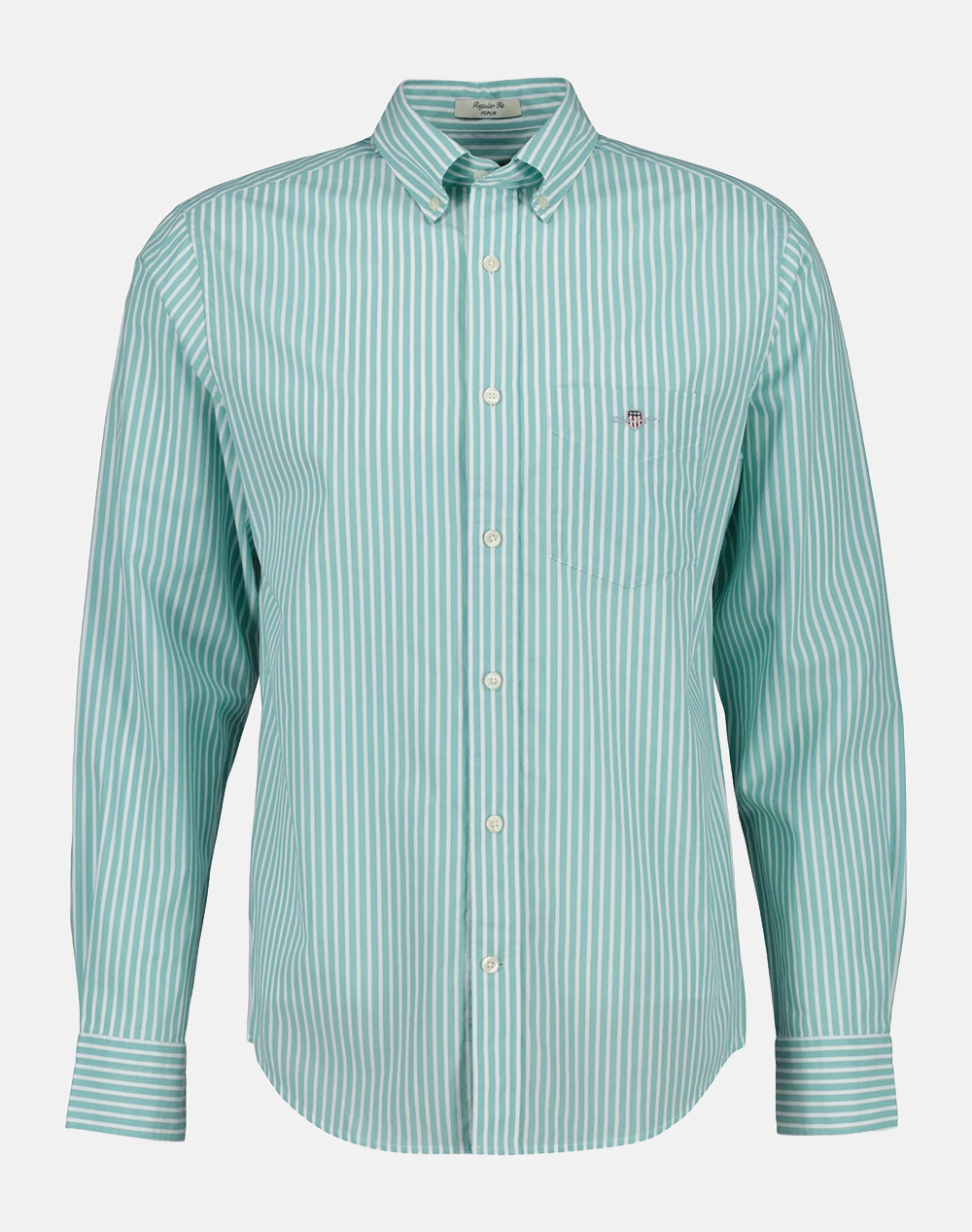 GANT ΥΠΟΚΑΜΙΣΟ ΜΜ REG POPLIN STRIPE SHIRT 3G3000130-323 Turquoise