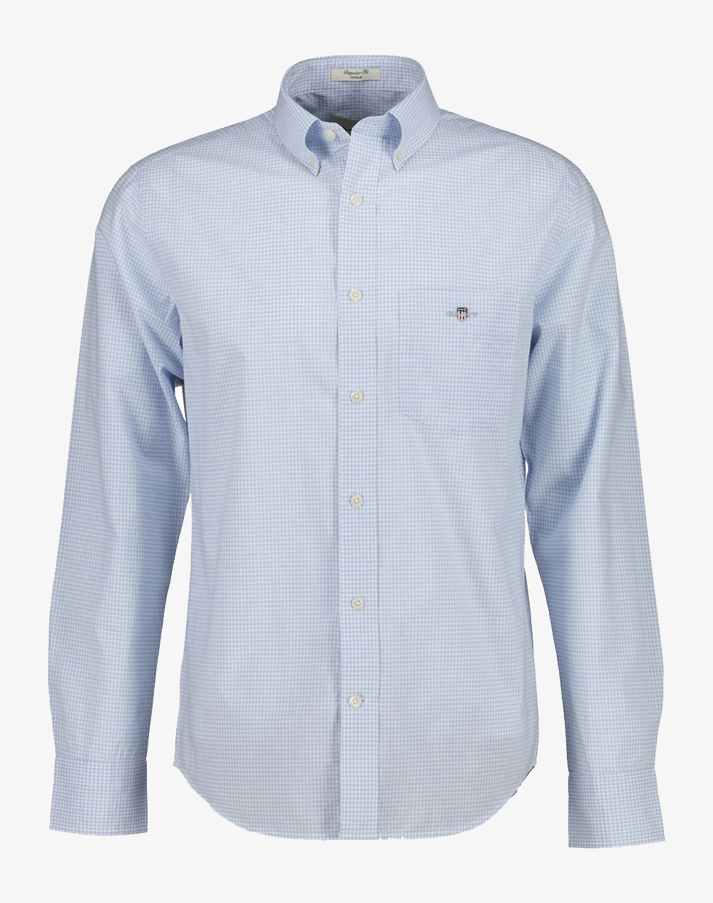 GANT ΥΠΟΚΑΜΙΣΟ ΜΜ REG CLASSIC POPLIN GINGHAM SHIRT 3G3000150-455 LightBlue