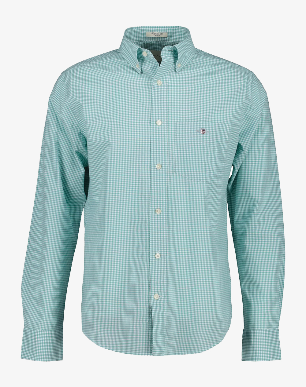 GANT ΥΠΟΚΑΜΙΣΟ ΜΜ REG CLASSIC POPLIN GINGHAM SHIRT 3G3000150-323 Turquoise