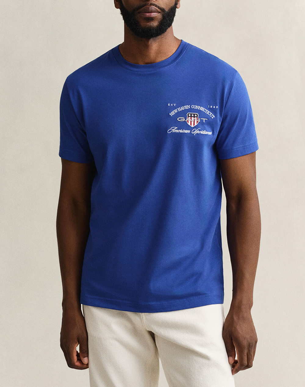 GANT ΜΠΛΟΥΖΑ ΚΜ GRAPHIC SS TSHIRT 3G2003394-436 Blue