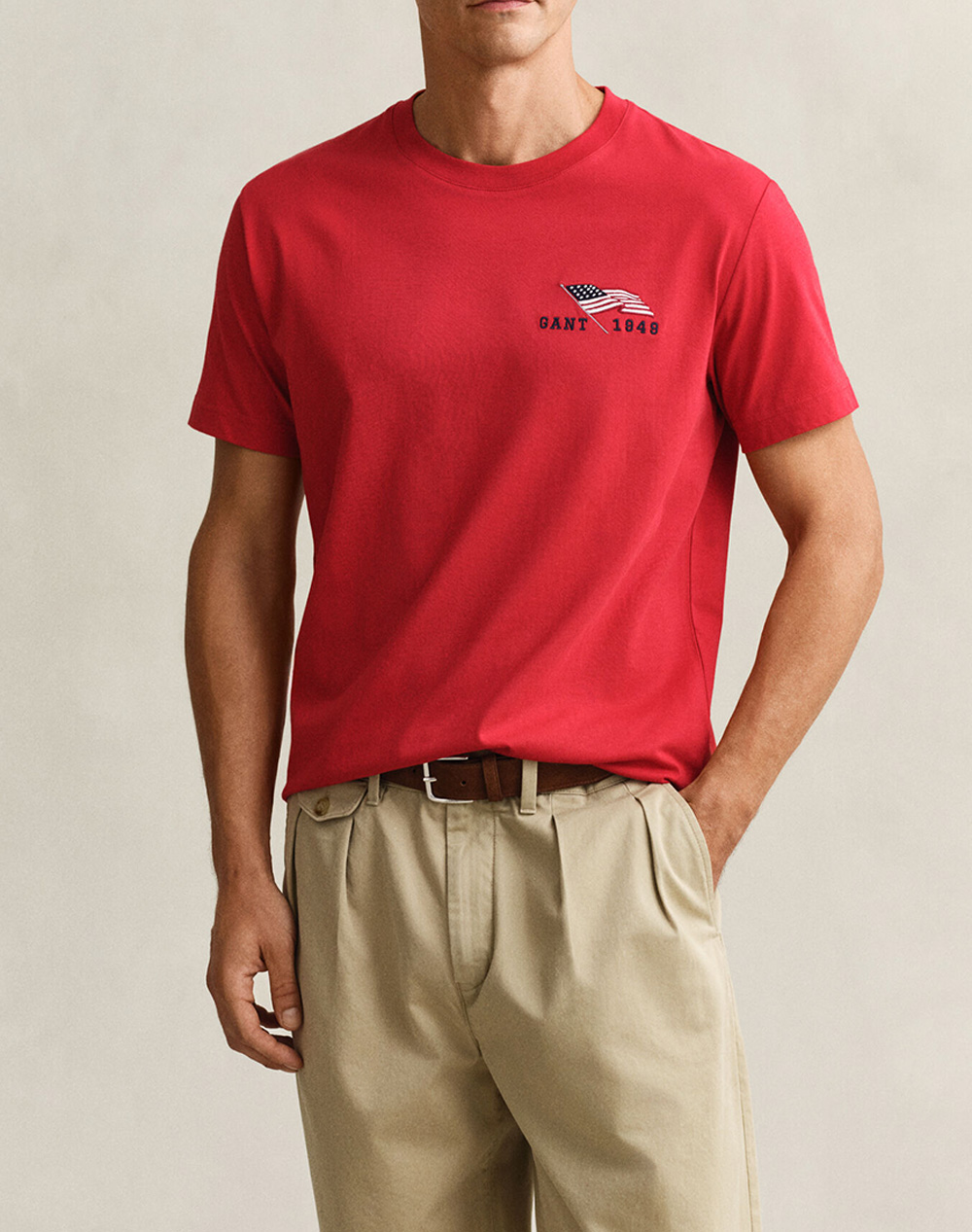 GANT ΜΠΛΟΥΖΑ ΚΜ GRAPHIC SS TSHIRT 3G2003394-630 Red