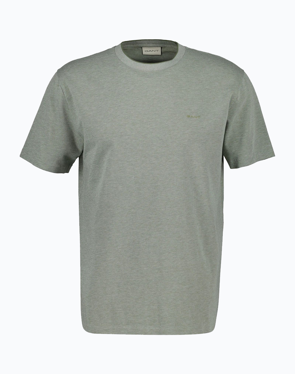 GANT ΜΠΛΟΥΖΑ ΚΜ 2 TONE PIQUE SS TSHIRT 3G2003414-379 Khaki