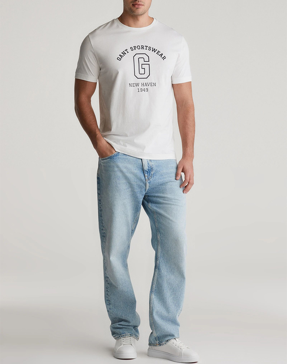 GANT ΜΠΛΟΥΖΑ ΚΜ GRAPHIC SS T-SHIRT GRAPHIC SS T-SHIRT 3G2003310-113 OffWhite φωτογραφία