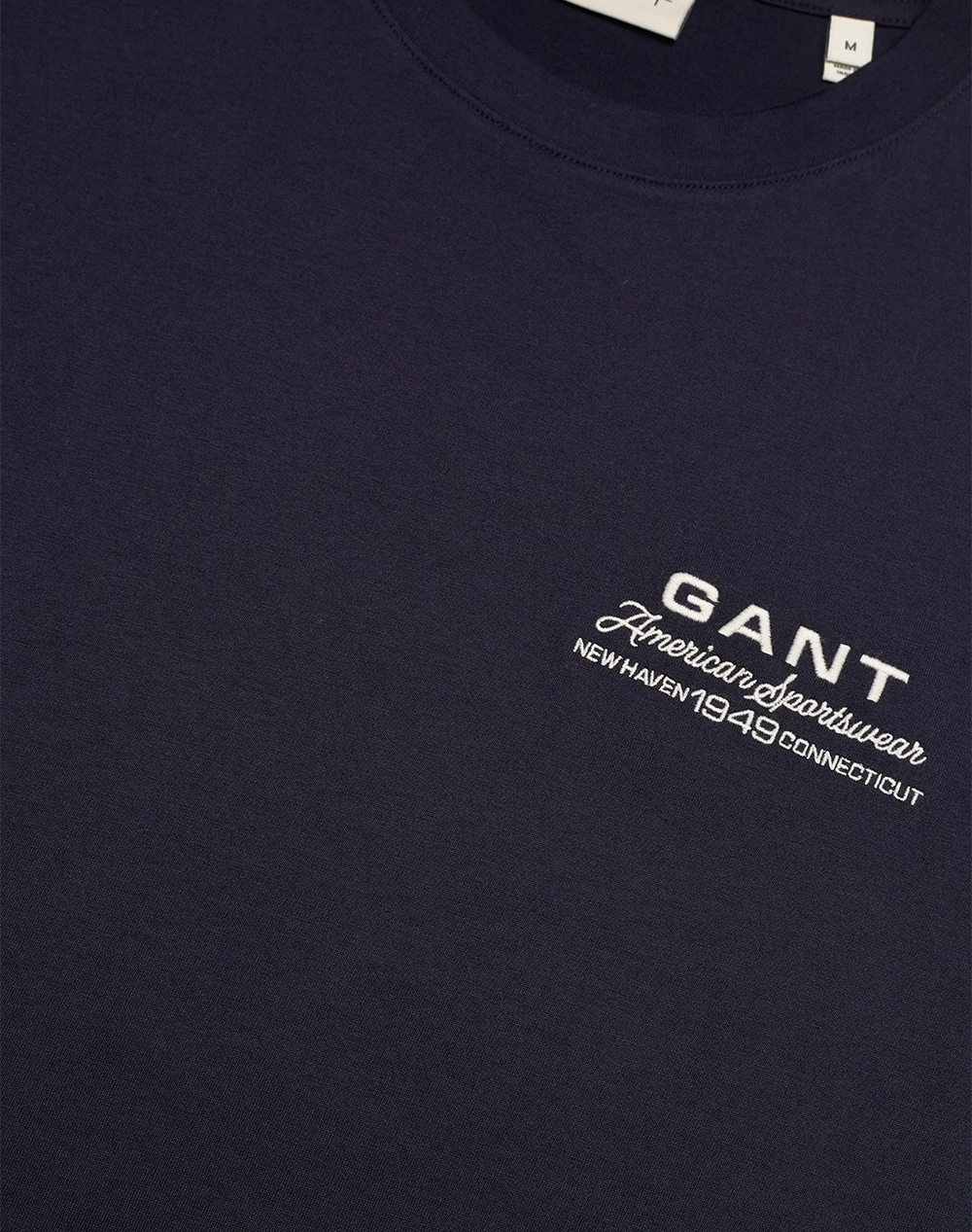 Gant Μπλούζα Κμ Small Graphic Ss Tshirt 3G2003409-433 Darkblue ανδρικά ρούχα μπλούζες T-Shirt Politikos Shop Πολιτικός