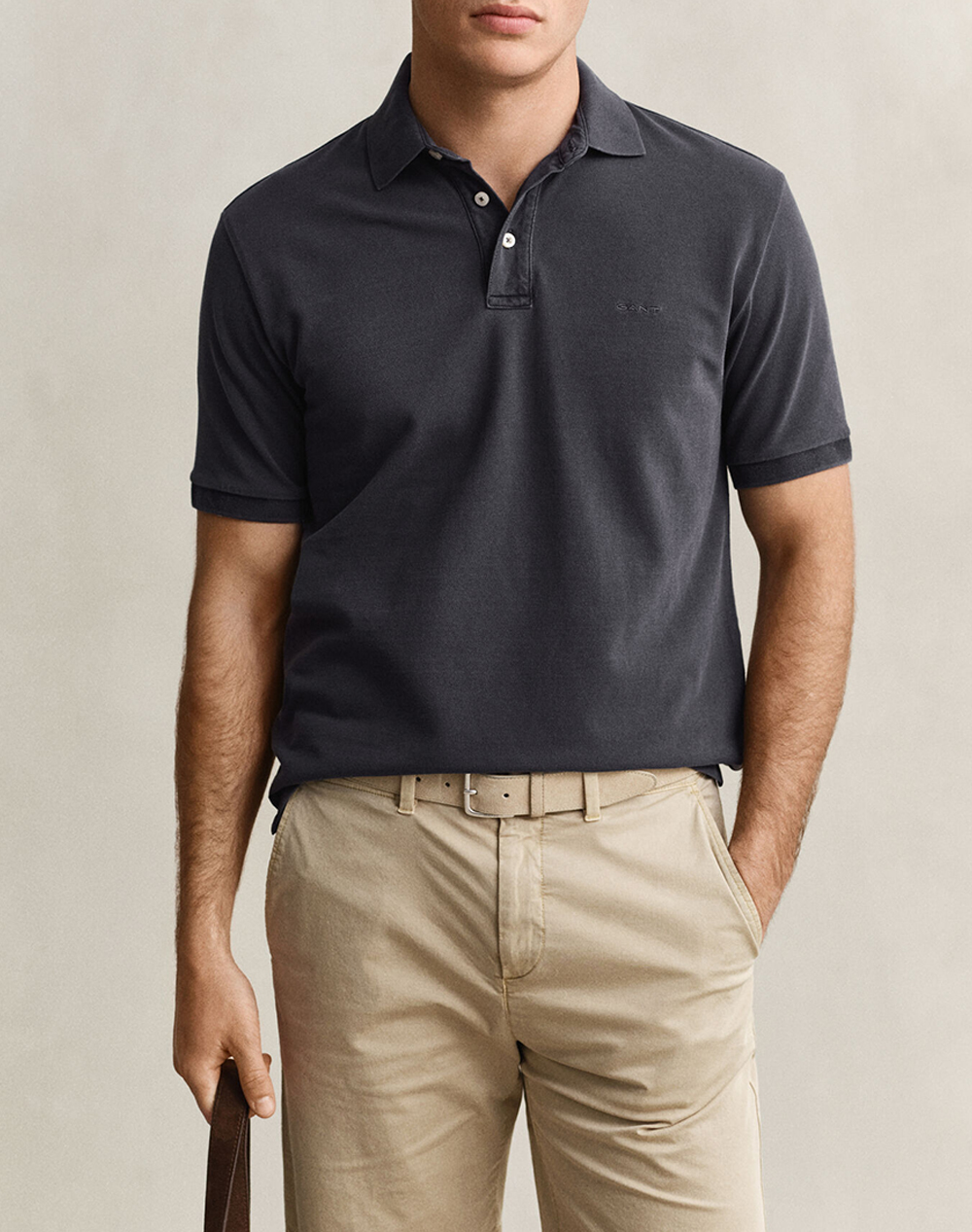GANT ΜΠΛΟΥΖΑ ΚΜ SUNFADED SS POLO 3G2014057-5 Black