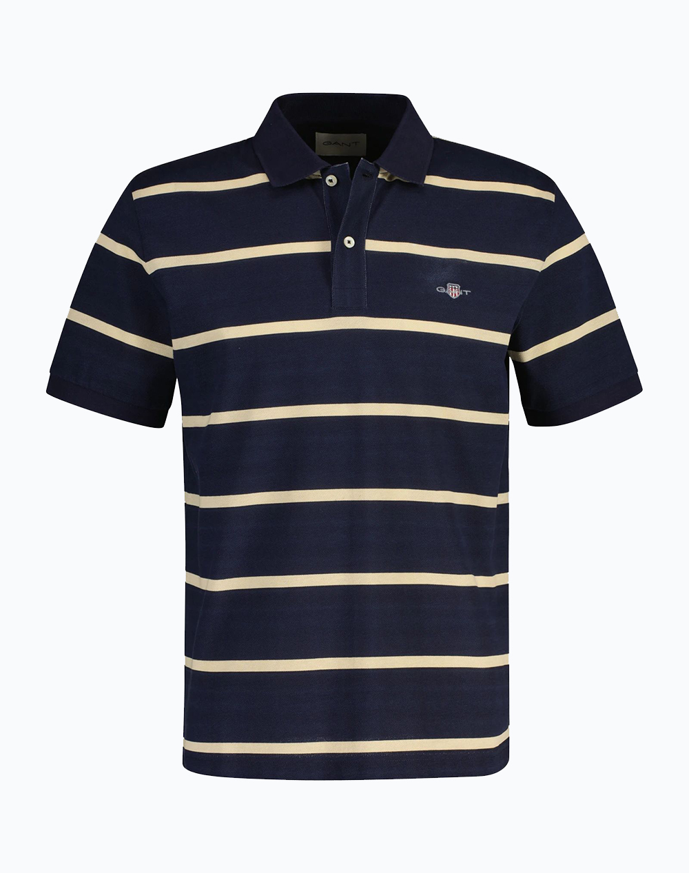 GANT ΜΠΛΟΥΖΑ ΚΜ STRIPED SS POLO 3G2014094-433 DarkBlue