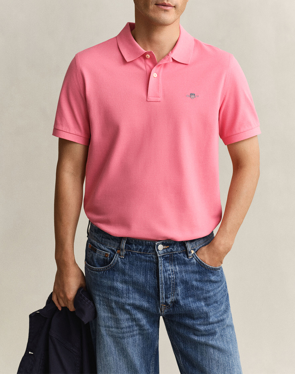 GANT ΜΠΛΟΥΖΑ ΚΜ REG SHIELD SS PIQUE POLO 3G2210-1-622 Pink