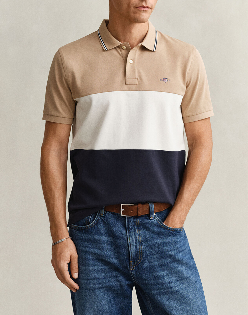 GANT ΜΠΛΟΥΖΑ ΚΜ CUT AND SEWN SS POLO 3G2014091-433 Multi