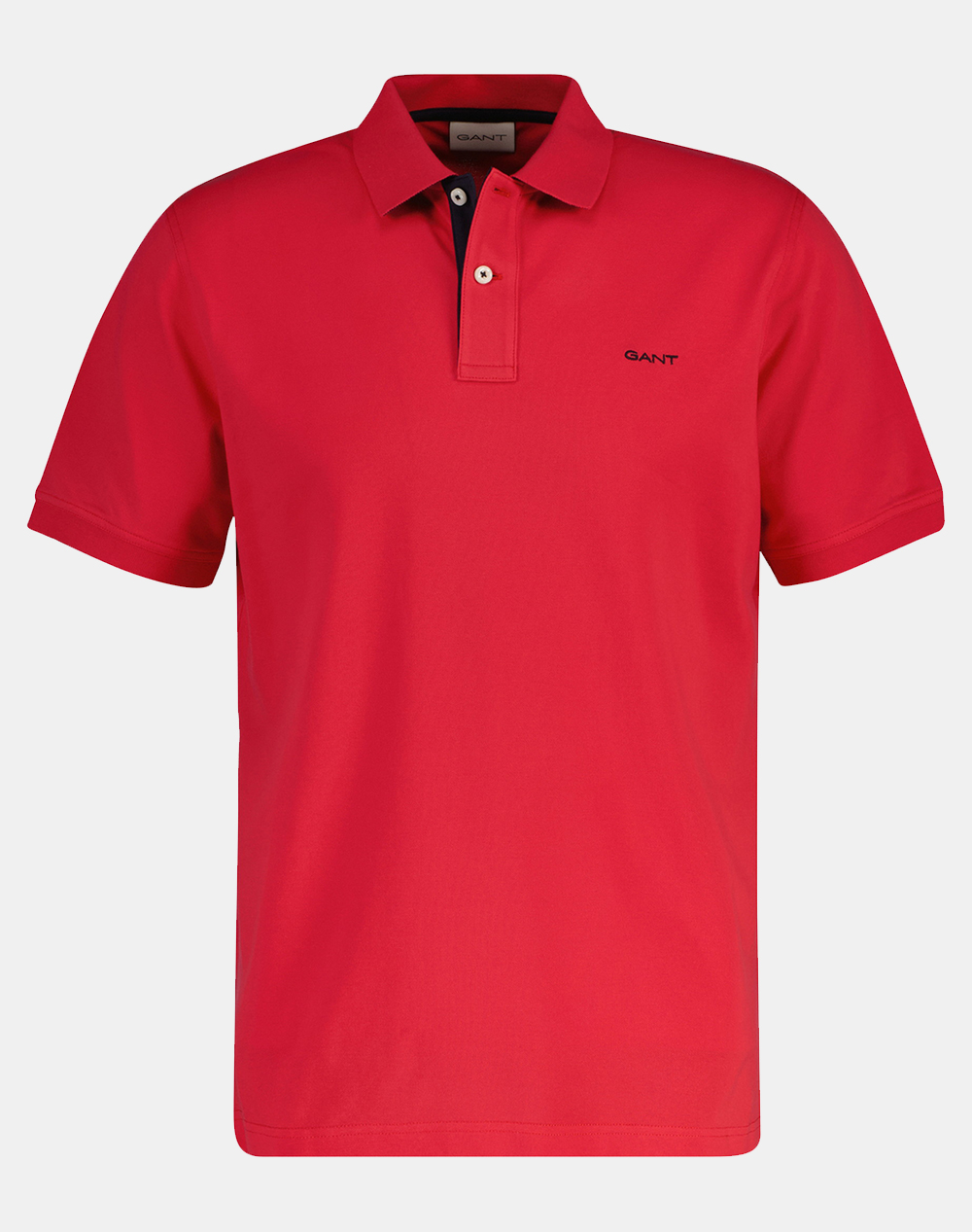 GANT ΜΠΛΟΥΖΑ ΚΜ REG CONTRAST PIQUE SS POLO 3G2062026-641 FireRed