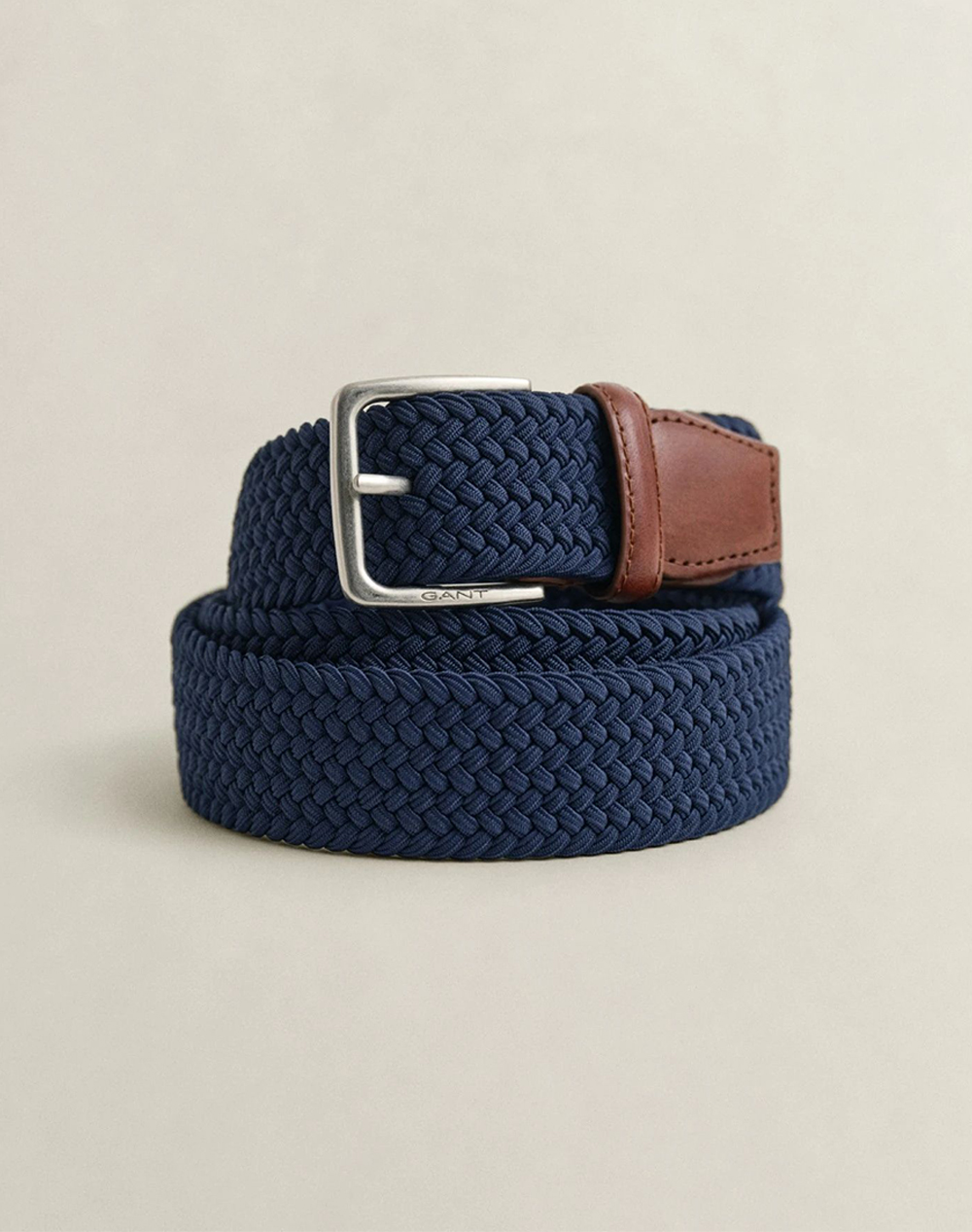 GANT ΖΩΝΗ ELASTIC BRAIDED BELT 3G9940193-409 Blue