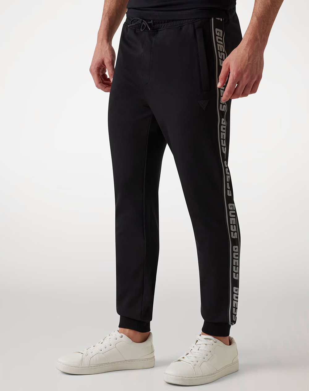GUESS NEW ARLO LONG PANT ΠΑΝΤΕΛΟΝΙ ΑΝΔΡΙΚΟ Z2YB19K6ZS1-JBLK JetBlack