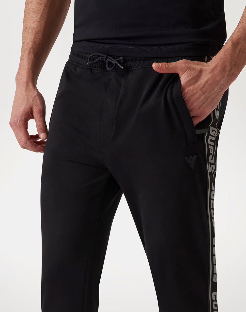 GUESS NEW ARLO LONG PANT ΠΑΝΤΕΛΟΝΙ ΑΝΔΡΙΚΟ Z2YB19K6ZS1-JBLK JetBlack φωτογραφία