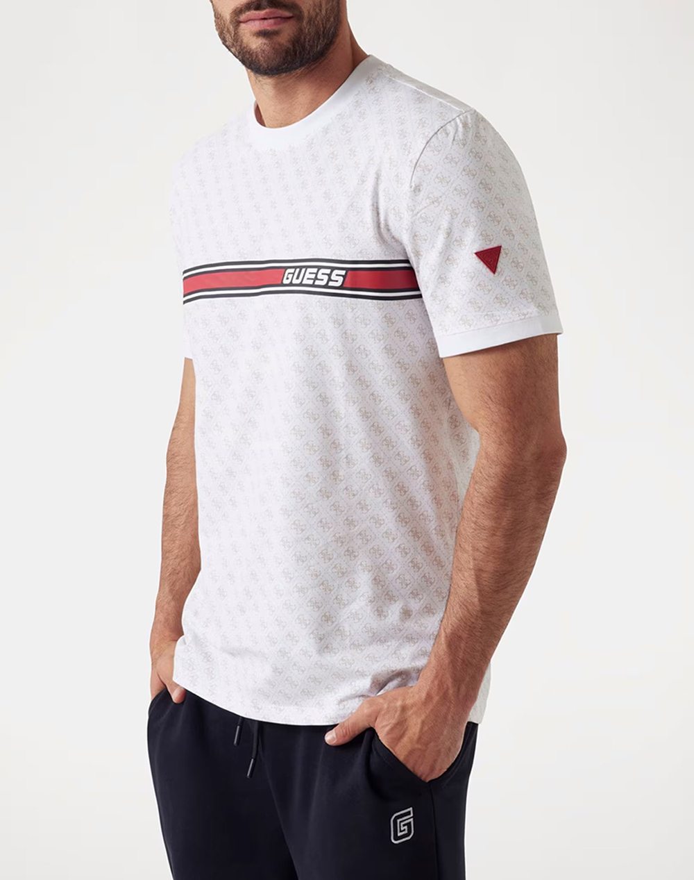 GUESS JAMEY T-SHIRT ΜΠΛΟΥΖΑ ΑΝΔΡΙΚΟ Z2BI09J1314-P05N White
