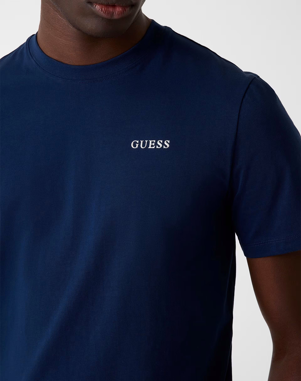 Guess Marzio Cn Ss T-Shirt Μπλούζα Ανδρικό Z6Ri17I3Z14-G7R1 Blue ανδρικά ρούχα μπλούζες Politikos Shop Πολιτικός