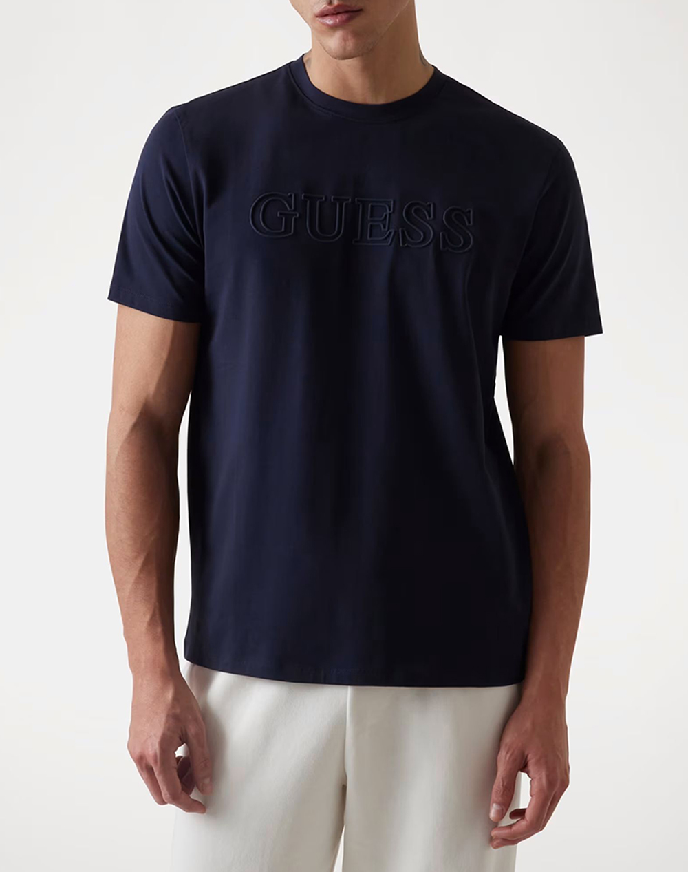 GUESS SS ALPHY T-SHIRT ΜΠΛΟΥΖΑ ΑΝΔΡΙΚΟ Z2YI11J1314-DPM DarkBlue
