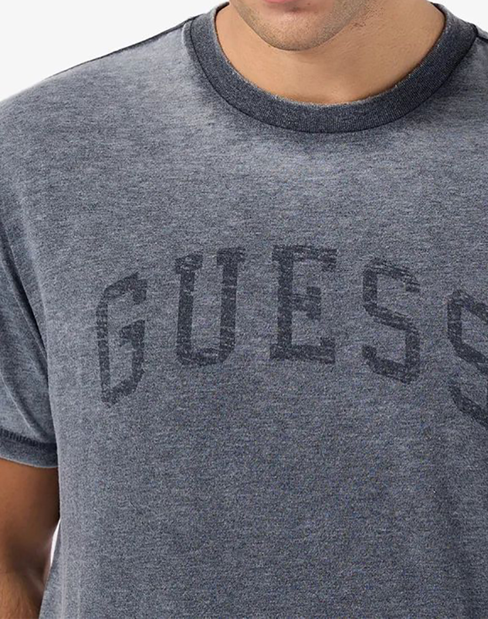 Guess Ss Bsc Marine Logo Tee Μπλούζα Ανδρικό M6Ri11Kc4J0-G7V2 Rafblue ανδρικά ρούχα μπλούζες T-Shirt Politikos Shop Πολιτικός
