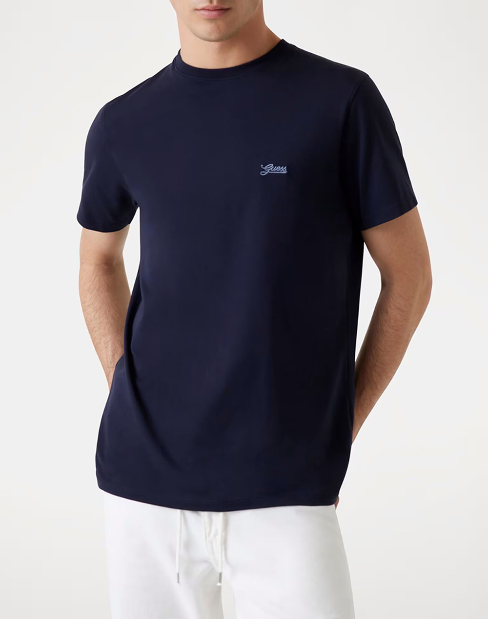 GUESS SS CN BASIC PIMA TEE ΜΠΛΟΥΖΑ ΑΝΔΡΙΚΟ M4GI70KC9X0-G7V2 DarkBlue